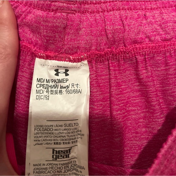 Under Armour pink shorts - Picture 2 of 3
